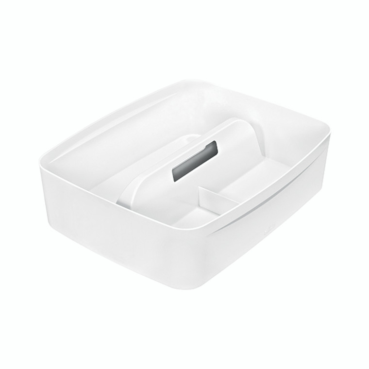 Leitz MyBox Organiser Tray with Handle Large White 53220001