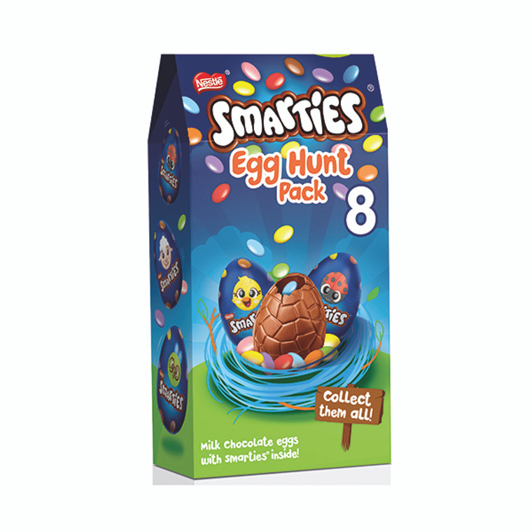 Nestle Smarties Milk Chocolate Easter Egg Hunt Box 140g 12494199