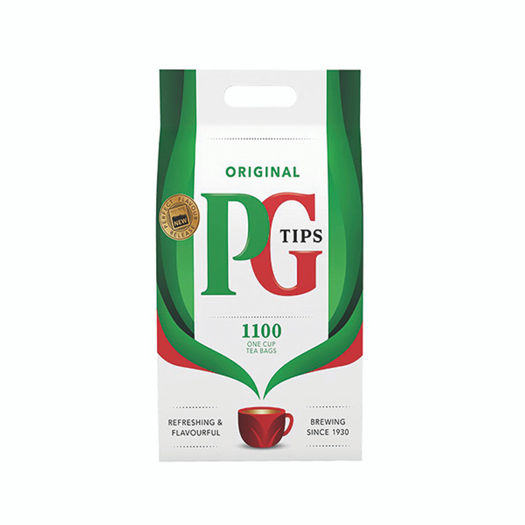 PG Tips One Cup Square Teabags (Pack of 1100) 800337