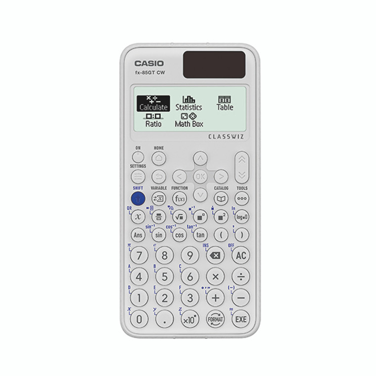 Casio FX-85GT CW ClassWiz Scientific Calculator Dual Powered White FX85GTCWWEWUT