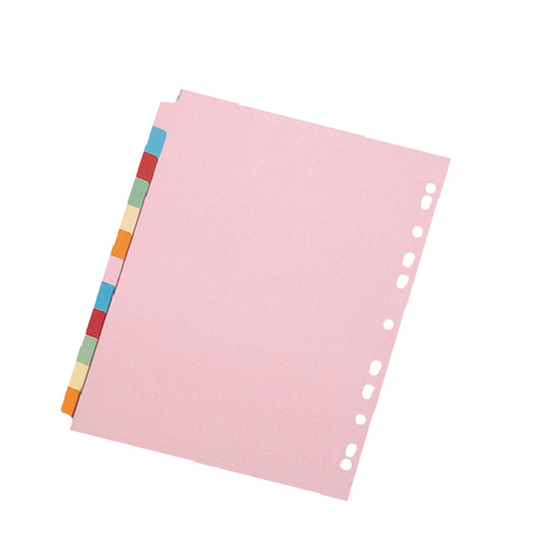 KF01515Q Q-Connect 12-Part Subject Divider Multi-Punched A4 Pack 20 KF01515Q