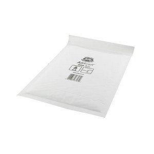AirKraft Size 1 Bubble Lined Mailer White (Pack of 100) MAKC88004