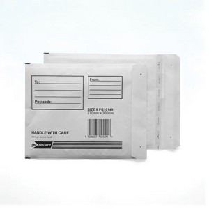 GoSecure Bubble Envelopes Size 8 White (Pack of 10) PB10149