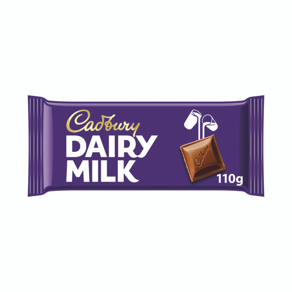 Cadbury Diary Milk Chocolate Bar 110g 4057359