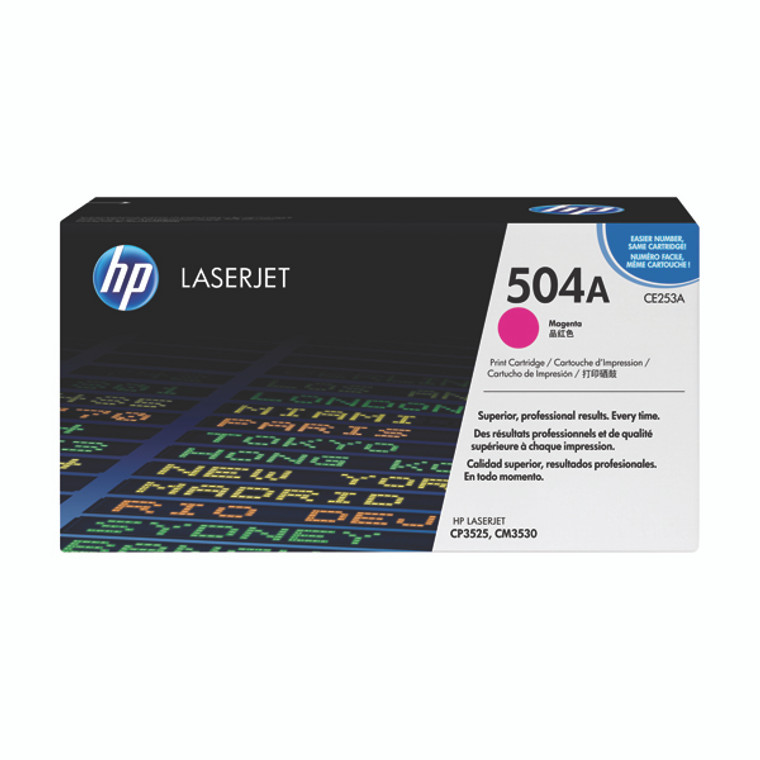 CE253A HP CE253A 504A Magenta Toner