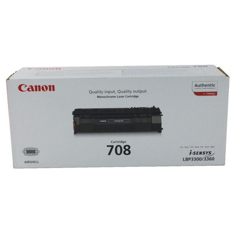 0266B002AA Canon 0266B002 708 Black Toner