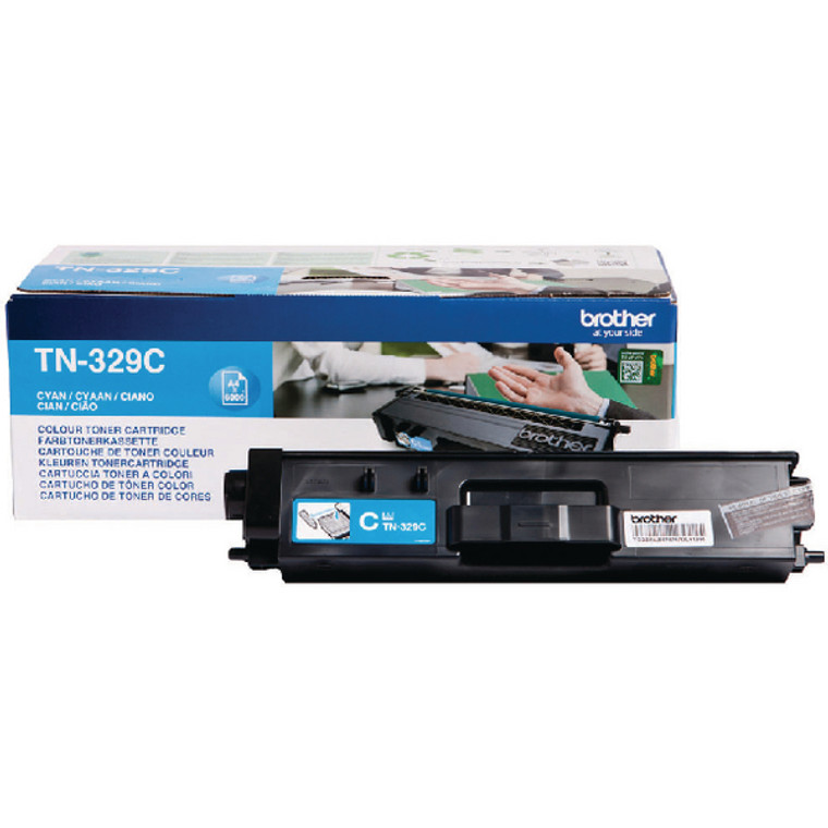 TN329C Brother TN-329 C Cyan Toner Extra High Yield