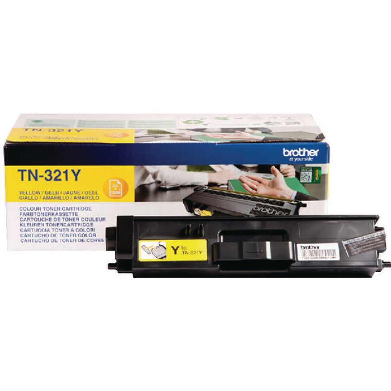 TN321Y Brother TN-321 Y Yellow Toner