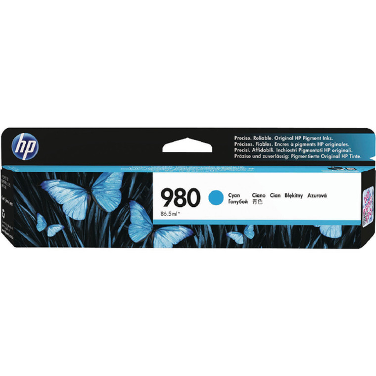 D8J07A HP D8J07A 980 Cyan Ink Cartridge