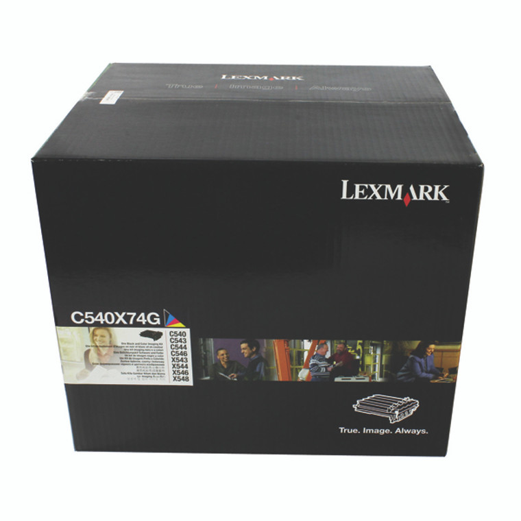 0C540X74G Lexmark C540X74G BK C M Y Imaging Kit