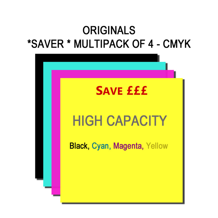 SET514 Brother LC-1100 HY BK C M Y LC-1100HYBK LC-1100HYC LC-1100HYM LC-1100HYY Multipack 4 Ink Cartridges High Capacity
