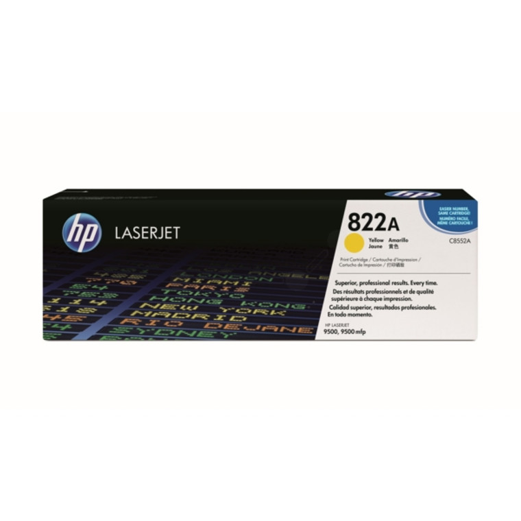 C8552A HP C8552A 822A Yellow Toner