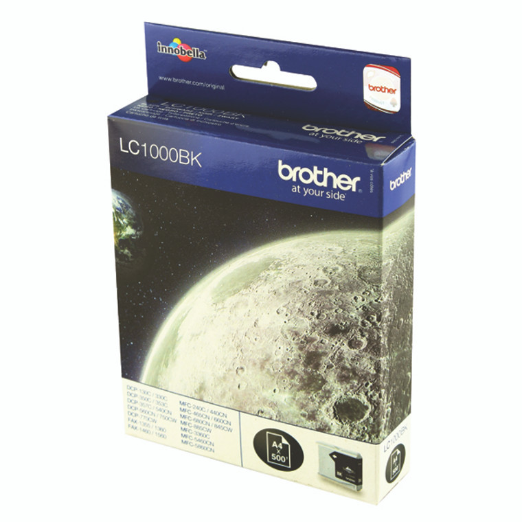 LC1000BK Brother LC-1000 BK Black Ink Cartridge