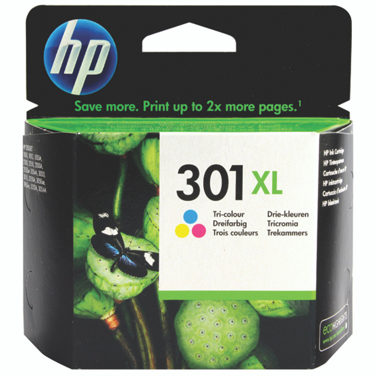 CH564EE HP CH564EE 301XL Colour Ink Cartridge High Capacity