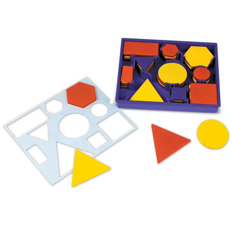 LER1270 Learning Resources Learning Resources Attribute Blocks Desk Set