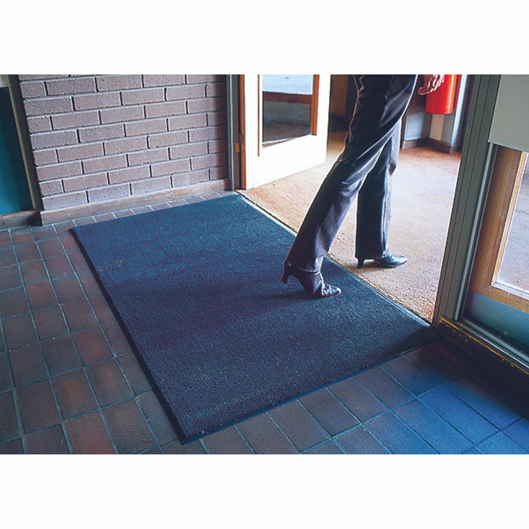 SBY06911 VFM Blue Economy Entrance Mat 1200x1800mm Slip resistant with stain resistant backing 312427