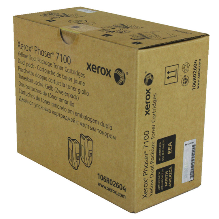 106R02604 Xerox 106R02604 Yellow Toner High Capacity