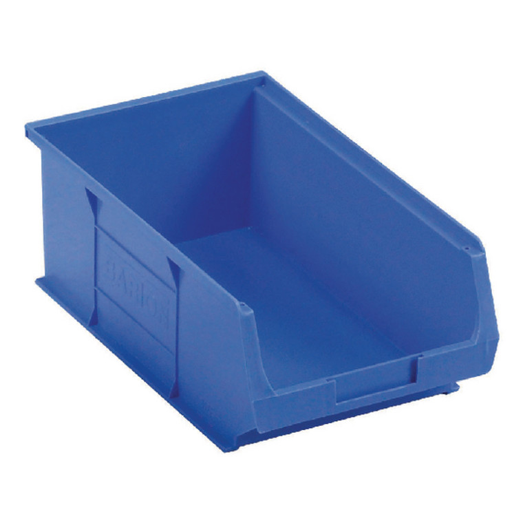 MJ71376 Barton Tc4 Small Parts Container Semi-Open Front Blue 9 1L 200X355X125mm Pack 10 010041
