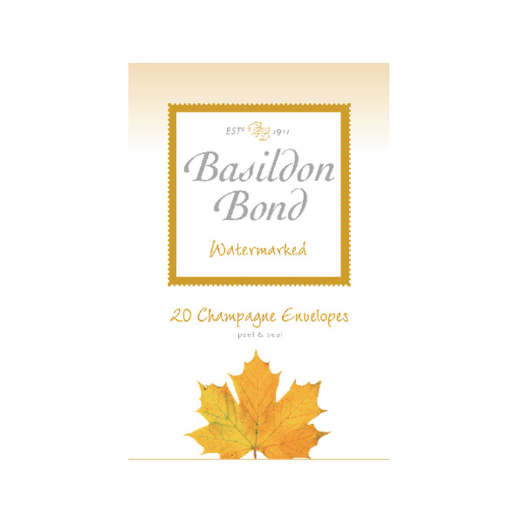 JD90423 Basildon Bond Champagne Envelope 95 x 143mm Pack 200 100080069