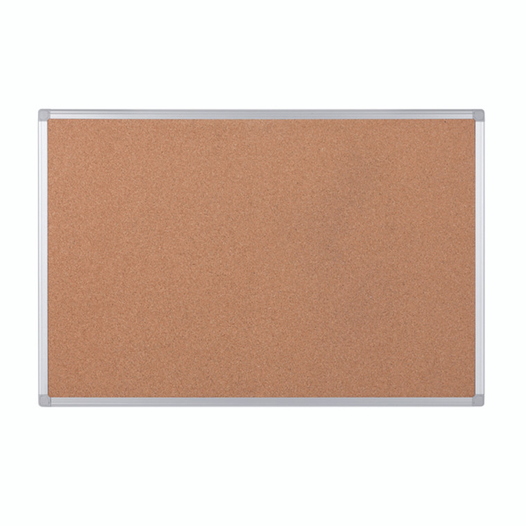 BQ42039 Bi-Office Earth Cork Noticeboard 900x600mm CA031790