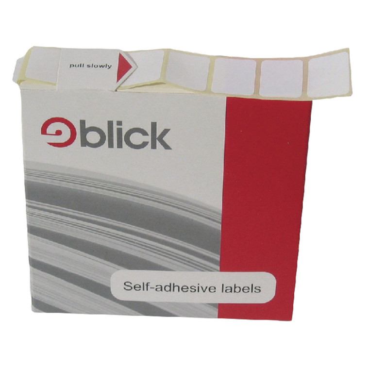 RS00871 Blick Labels in Dispensers 24x37mm White Pack 640 RS008750