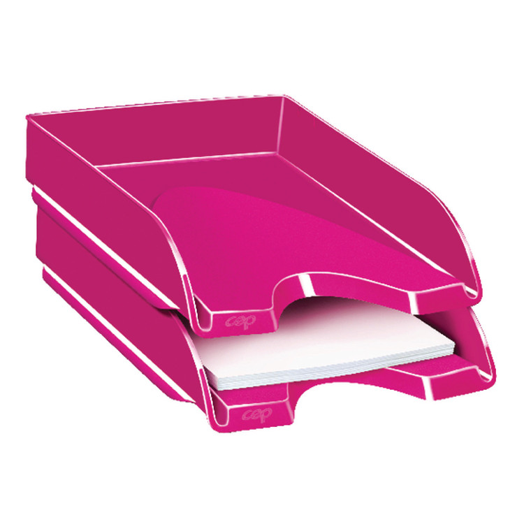 CEP00031 CEP Pro Gloss Letter Tray Pink 200GPINK