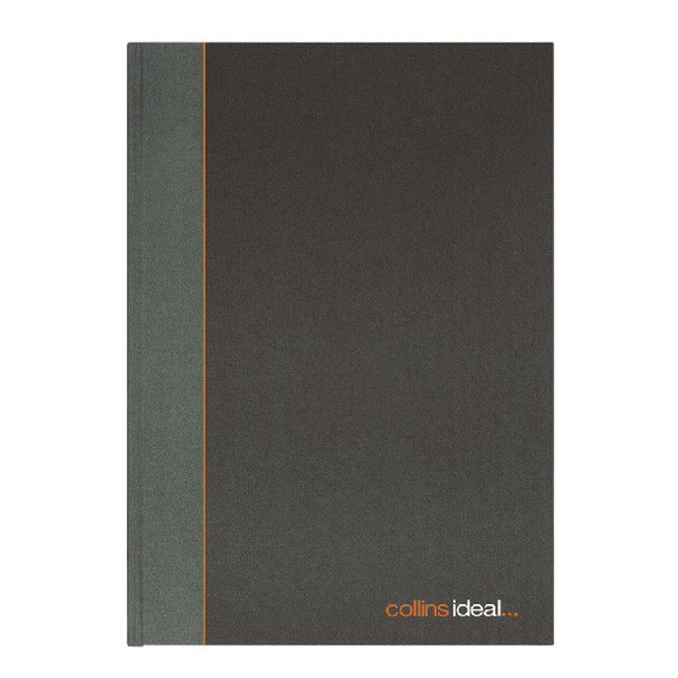 CL76742 Collins Ideal Feint Ruled Casebound Notebook 192 Pages A4 6428
