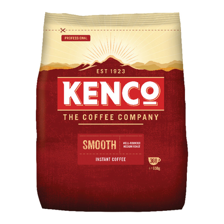 KS66891 Kenco Smooth Freeze Dried Instant Coffee Refill 650g 924778