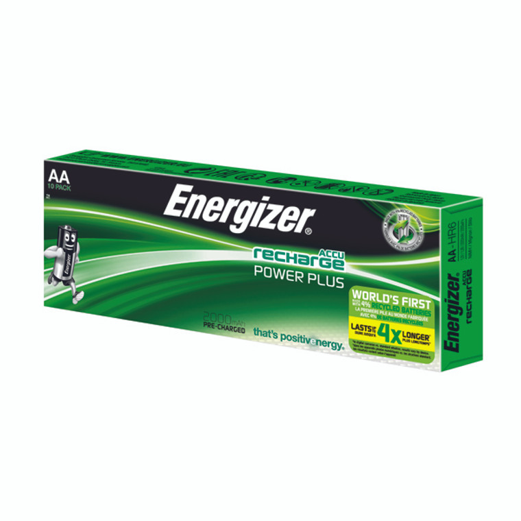 ER34354 Energizer Rechargable AA Batteries 2000mAh Pack 10 634354