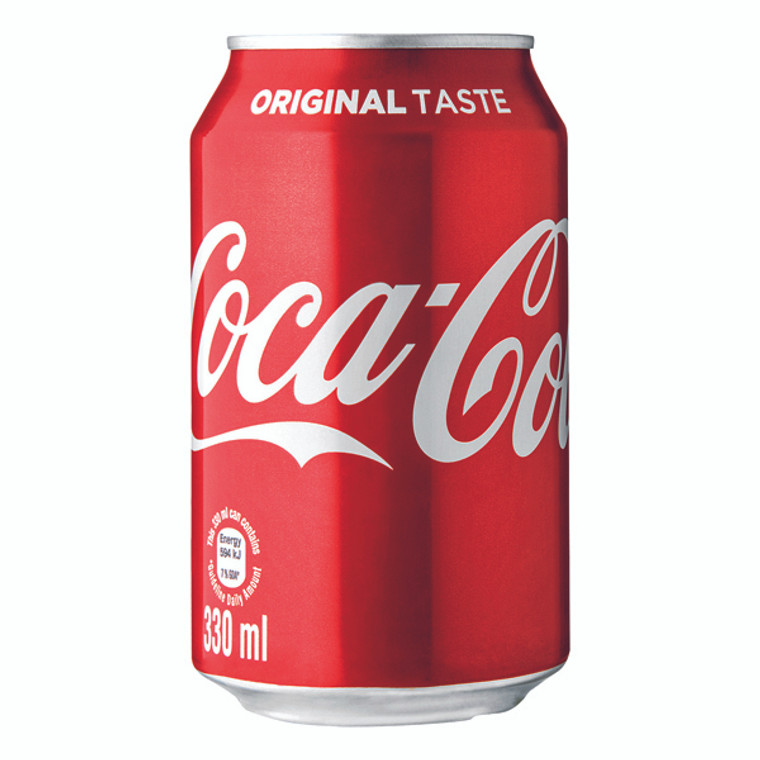 AU00099 Coca-Cola Soft Drink 330ml Can Pack 24 402002