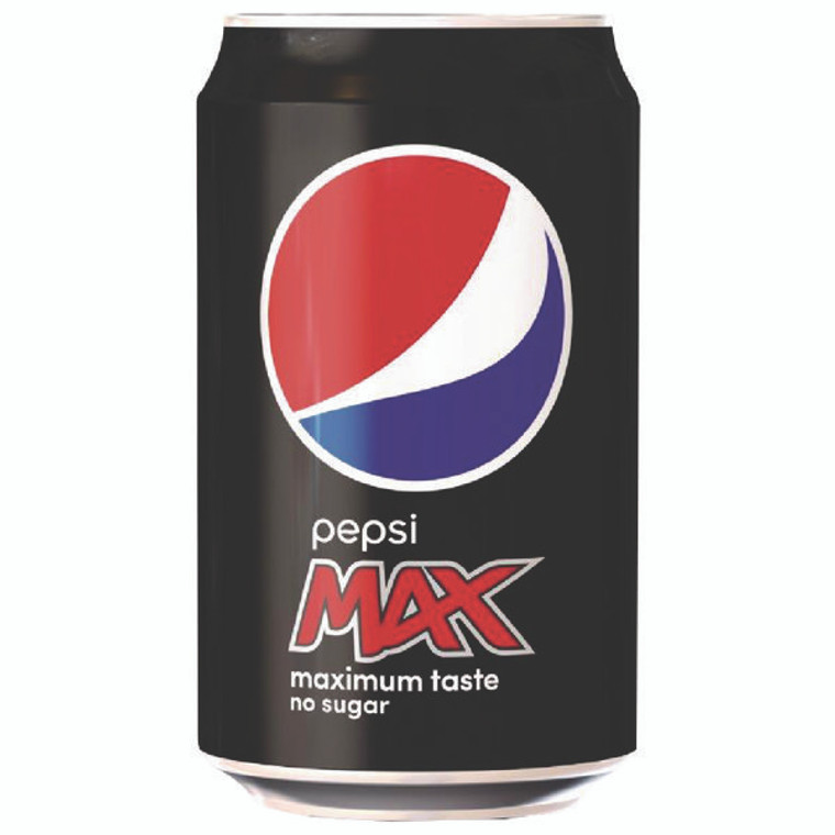 BRT10333 Pepsi Max Cola 330ml Cans - Pack 24 402005