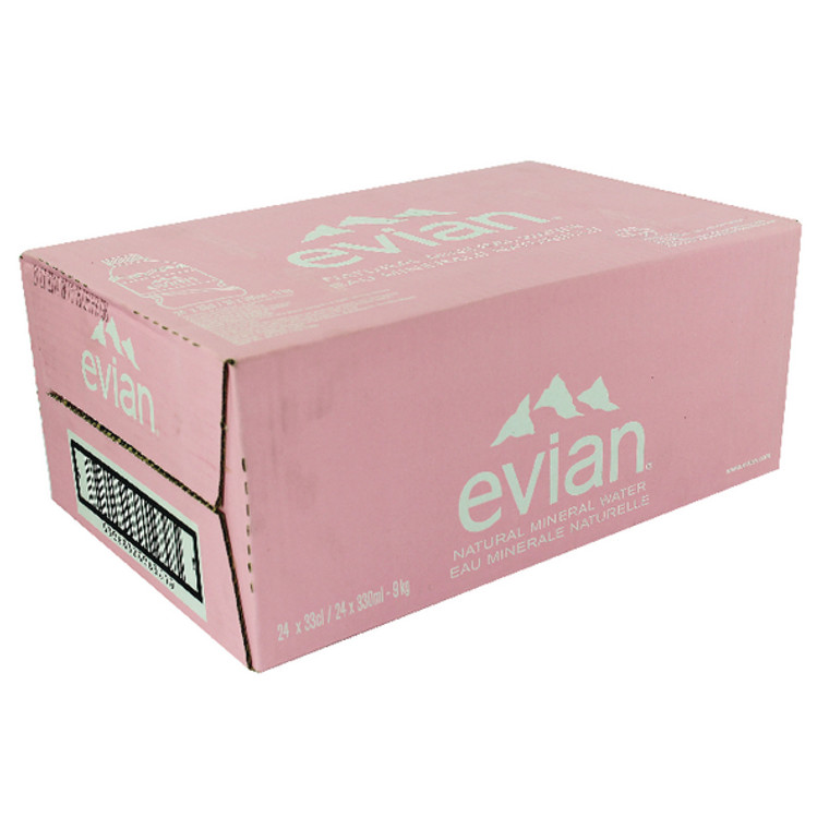 DW06301 Evian Natural Spring Water 330ml Pack 24 A0106212