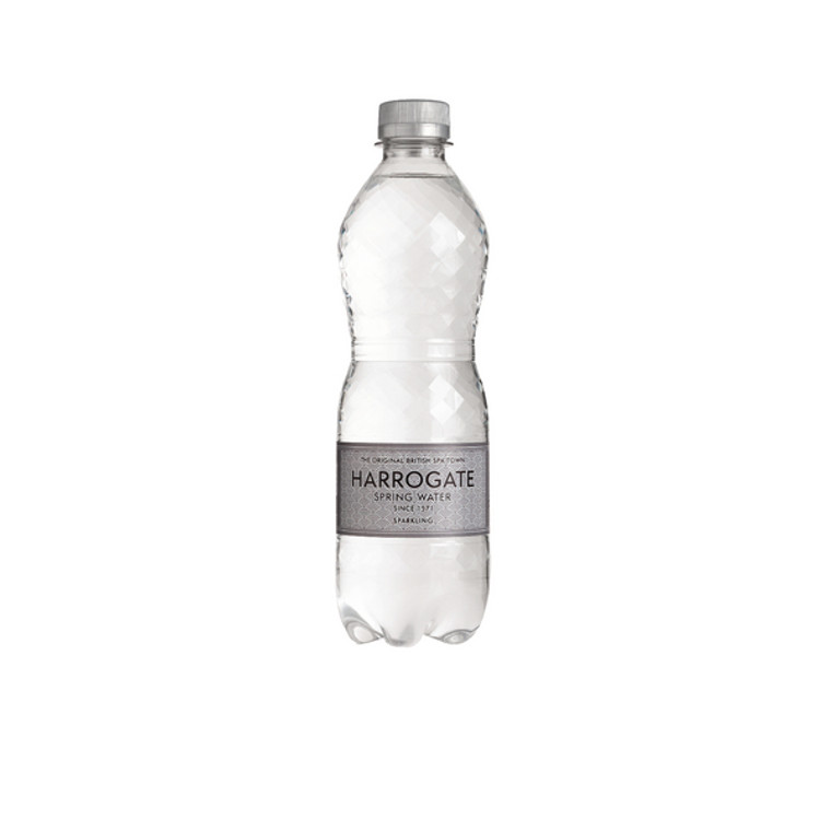 HSW35109 Harrogate Sparkling Spring Water 500ml Plastic Bottle Pack 24 G750121S