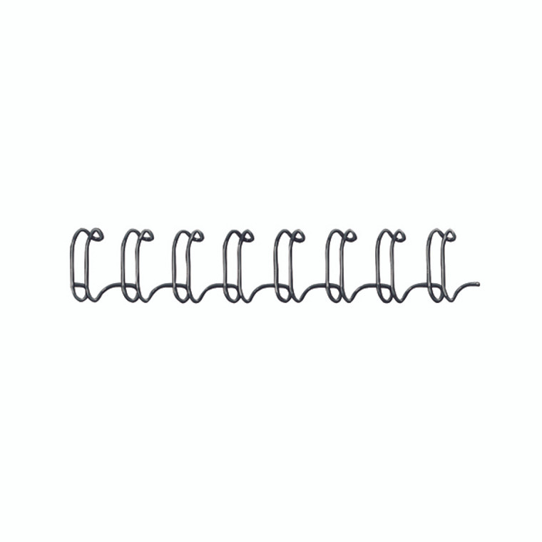BB53218 Fellowes Wire Binding Element 6mm Black Pack 100 53218