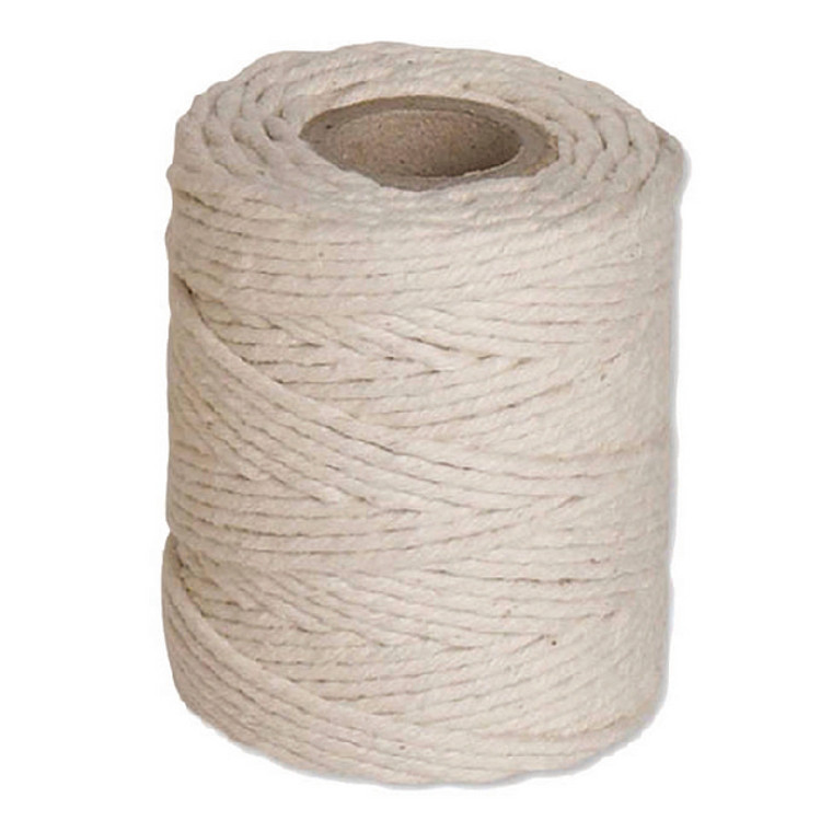 MA19254 Flexocare Cotton Twine 125Gms Medium White Pack 12 77658008