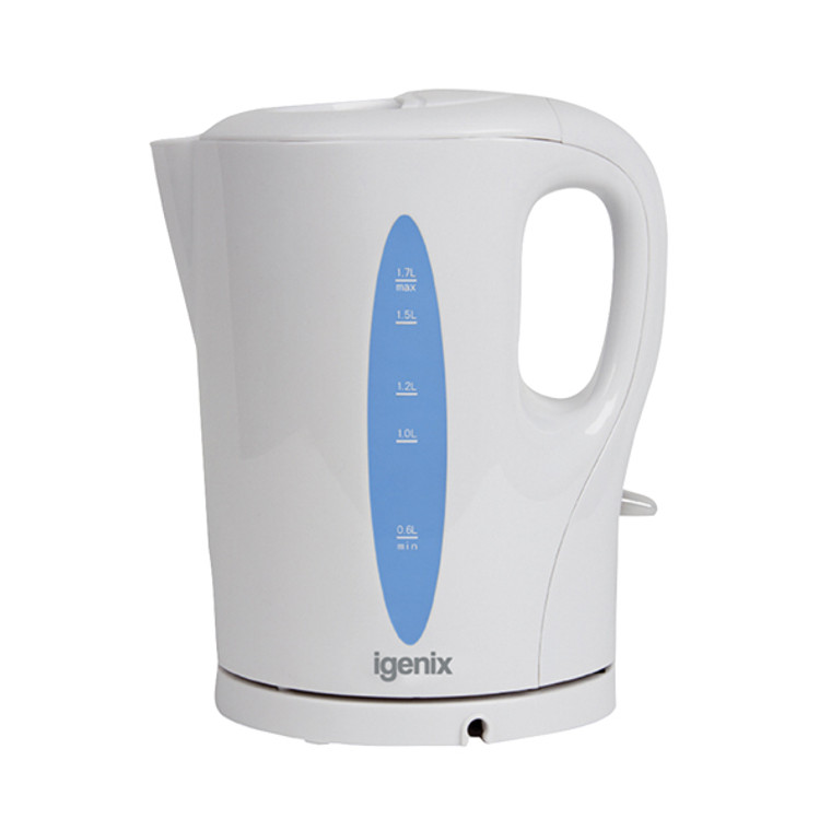 MK05870 White 1 7 Litre 2200W Cordless Jug Kettle Removable limescale filter