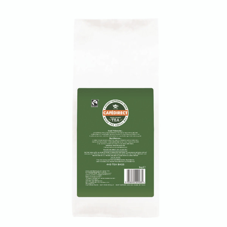 AU01903 Cafedirect Fairtrade Everyday Tea Bags Pack 440 FTB0010