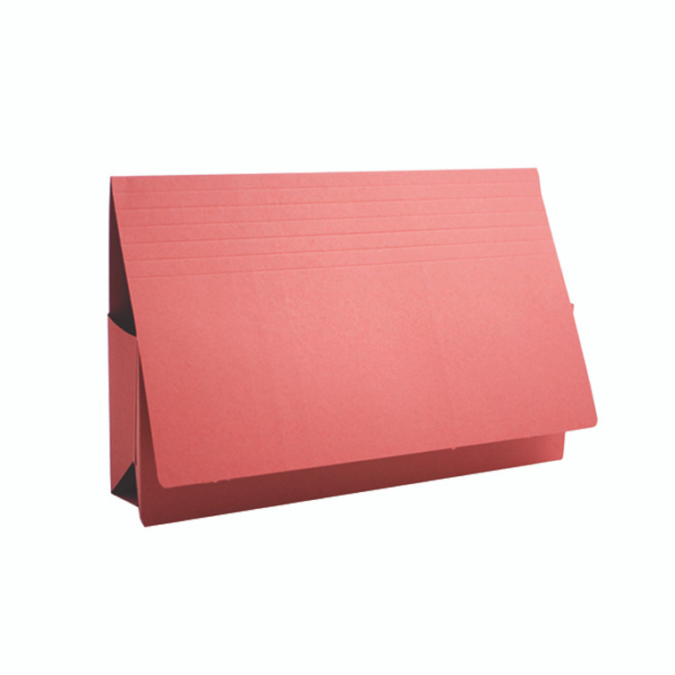 GH14738 Exacompta Guildhall Probate Document Wallet 315gsm Red Pack 25 PRW2-RED