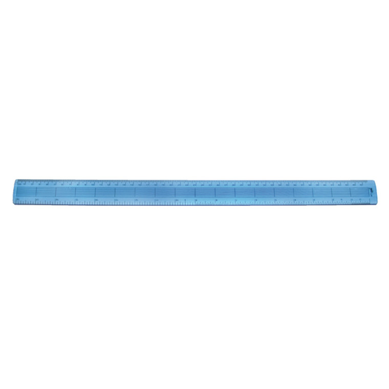 HX28040 Helix Shatter Resistant Ruler Gridded 45cm Blue Pack 10 L28040