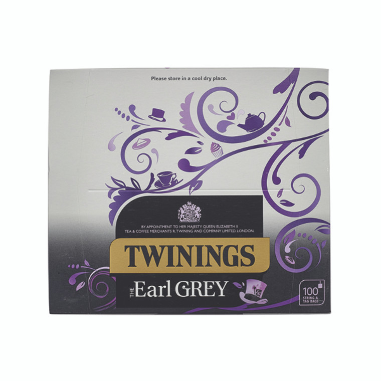 BZ02050 Twinings Earl Grey String Tag Tea Bags Pack 100 F09363