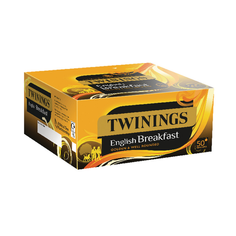 TQ85534 Twinings English Breakfast Envelope Tea Bags Pack 300 F09583
