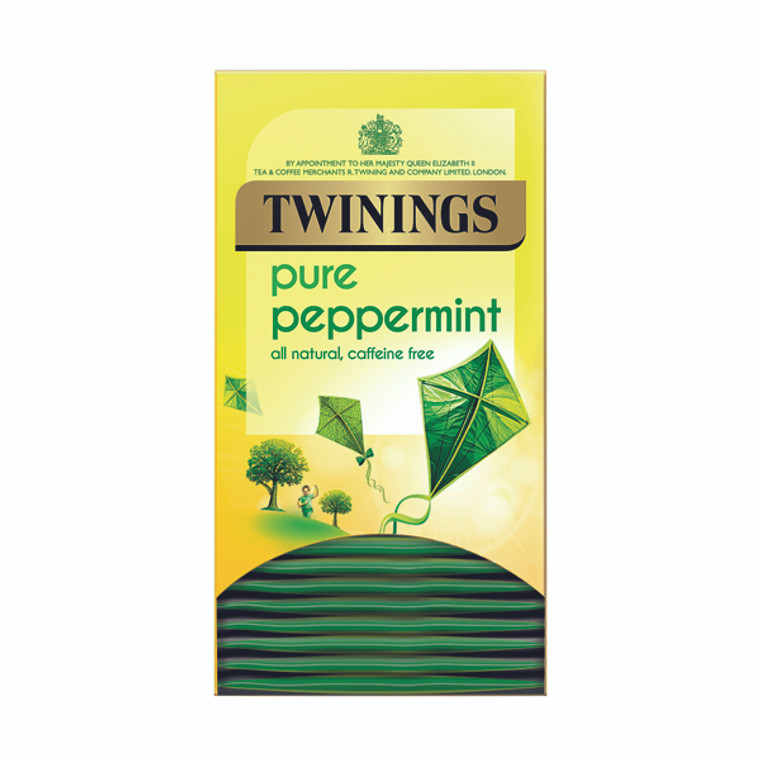 TQ82489 Twinings Pure Peppermint Herbal Infusion Tea Bags Pack 20 F09612