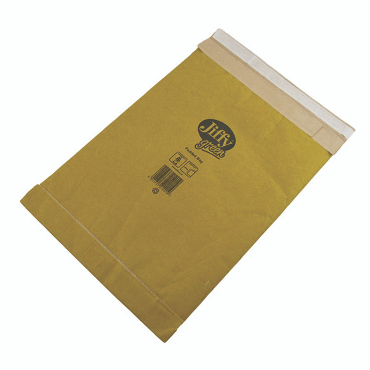 JFP4 Jiffy Padded Bag Size 4 225x343mm Gold PB-4 Pack 100 JPB-4