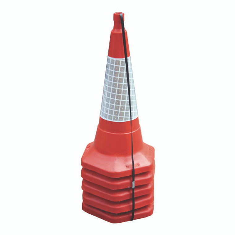 JS05830 Red Standard One Piece Cone 750mm Pack 5 JAA060-220-615