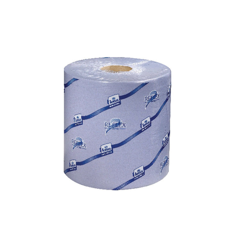 SCA00656 Tork Reflex M4 Centrefeed Tissue 2-Ply 150m Blue Pack 6 473263