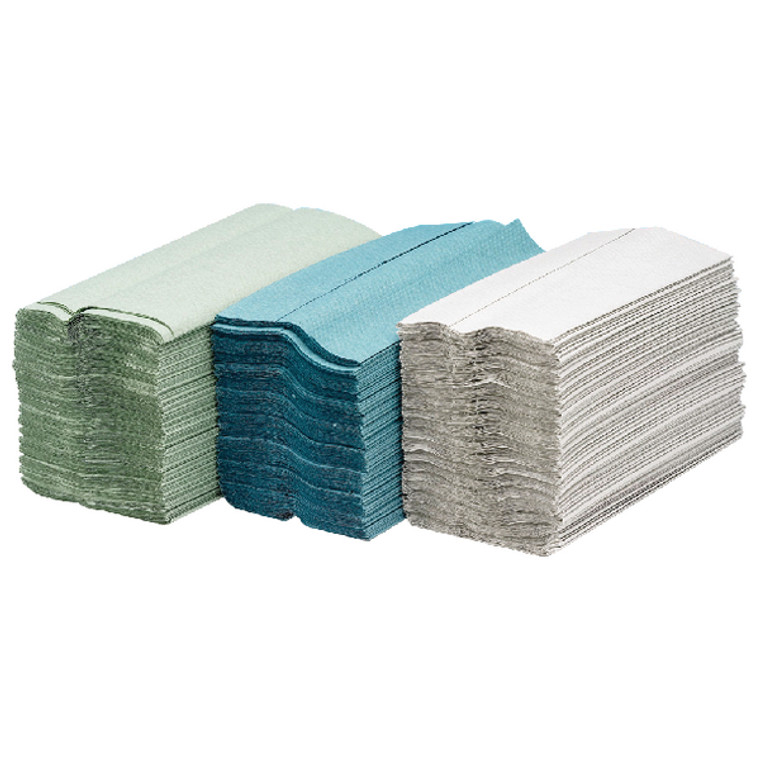 CPD43429 Maxima Green C-Fold Hand Towel 1-Ply Green Pk92x15 KMAX5053