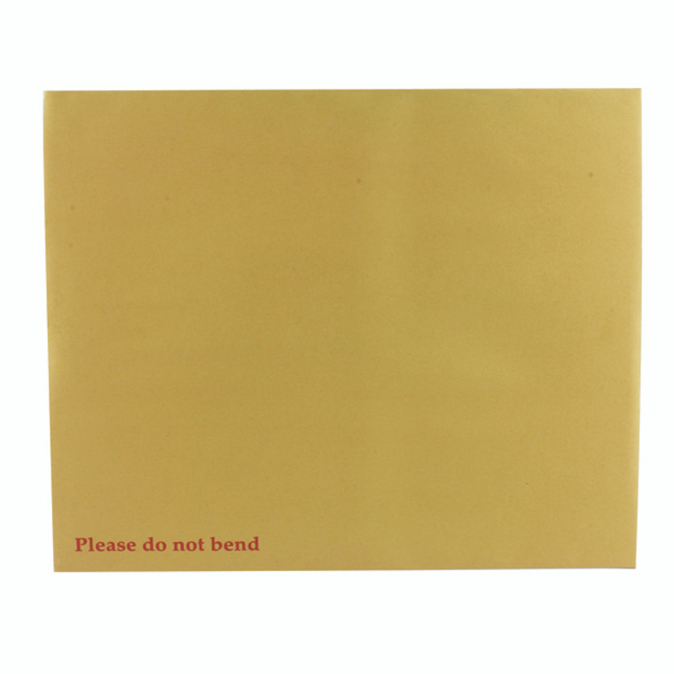 KF3522 Q-Connect Envelope 394x318mm Board Back Peel Seal 115gsm Manilla Pack 125 KF3522