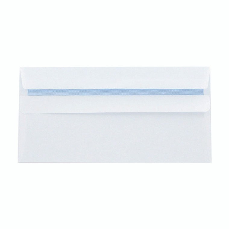 KF3504 Q-Connect DL Envelopes Recycled Self Seal 100gsm White Pack 500 KF3504