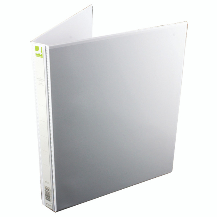 KF01324Q Q-Connect Presentation 16mm 4D-Ring Binder A4 White Pack 6 KF01324Q