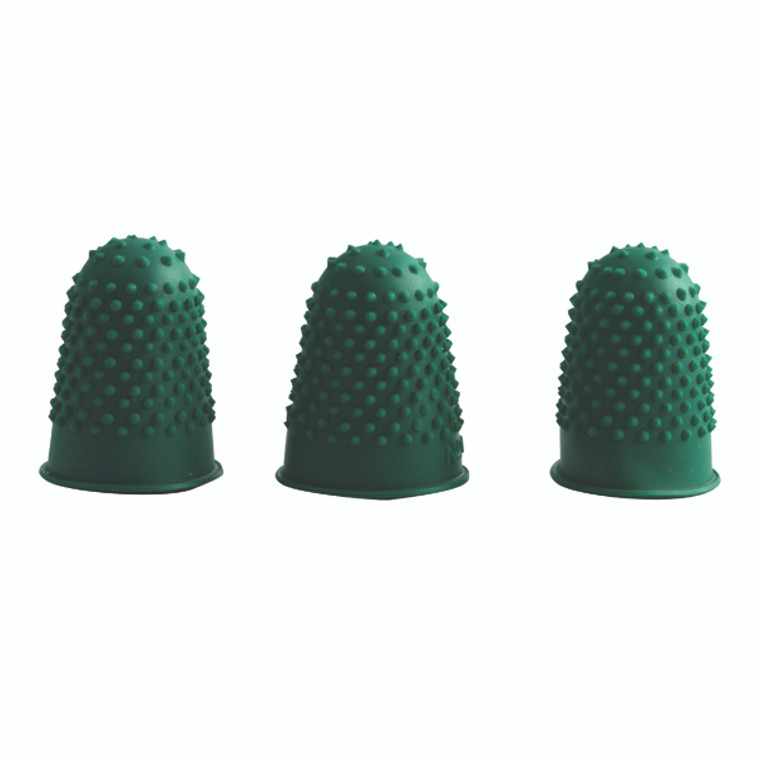 KF21508 Q-Connect Thimblettes Size 0 Green Pack 12 KF21508